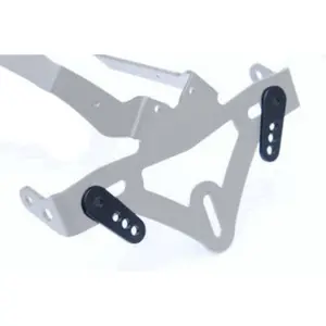 Adaptador de placa de matrícula para soporte de placa R&G Racing (x2) image-0