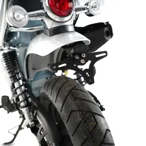 Registreringsskylthållare i rostfritt stål R&G Racing image-1