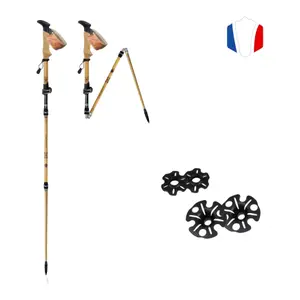 Hiking stick Guidetti Terre de Trek Flashlock (x2) image-3