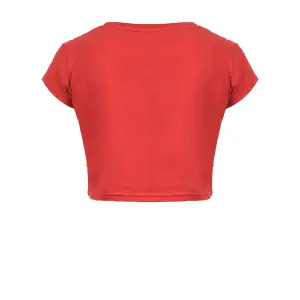 Women's crop top T-shirt Errea trend square image-1