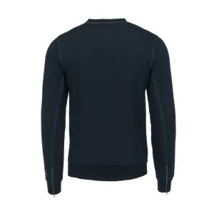 Sweatshirt Errea indigo round-neck image-1