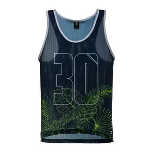 Women's tank top Errea essential flowers ad image-0