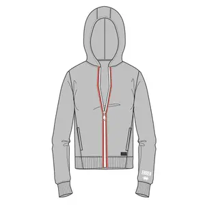 Sudadera de mujer Errea trend full-zip ad image-0