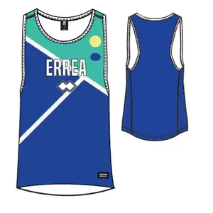 Camiseta de tirantes para mujer Errea essential graphic ad tennis court image-0