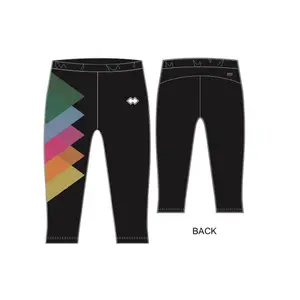 Leggings de mujer Errea essential fantasy 3/4 ad triangle 70s image-0