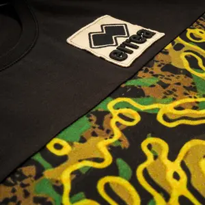 Camiseta Errea sport fus patch military print image-2