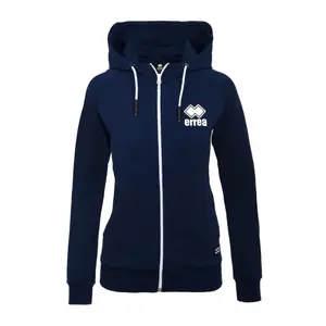 Girl's zip-up sweatshirt Errea essential logo image-0