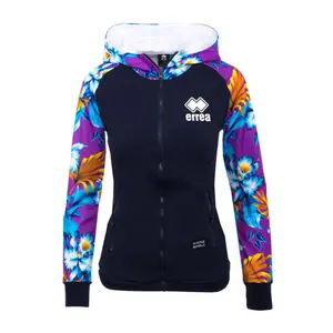 Sudadera con capucha infantil Errea essential flower image-0