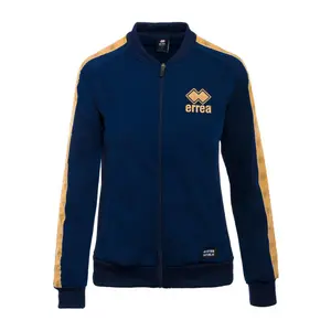 Girl's jacket Errea stripe classic print bomber image-0