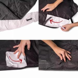 Symmetrical motorcycle deck inflation Tucano Urbano pro image-1