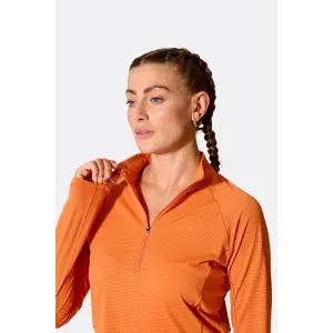 Women's long-sleeved zip-up T-shirt Rab Sonic image-2