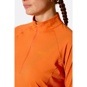 Women's long-sleeved zip-up T-shirt Rab Sonic image-3