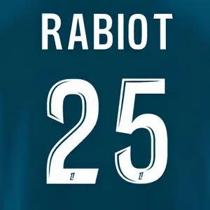 Printing away OM Ligue 1 RABIOT #25 2024/25 image-0