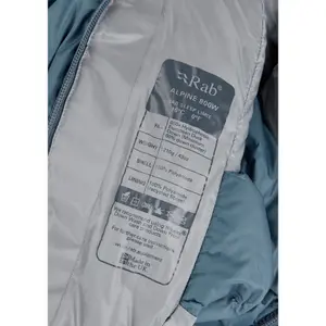 Damski śpiwór z lewym otworem Rab Alpine 800 image-2