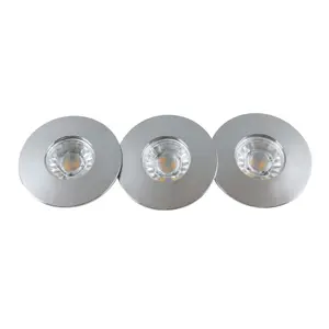 3er-Set Led-Einbauleuchten Rabalux Randy - 4W 350lm 3000K IP44/20 image-2