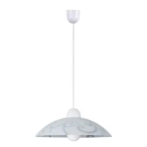 Plafonniers suspension fixe Rabalux Scroll D30cm image-0