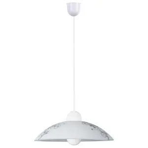 Fixed suspension chandelier Rabalux Bloomy D30cm image-0