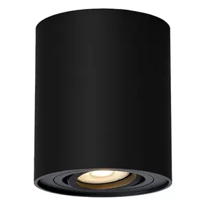 Round aluminium interior ceiling light Rabalux Kobald image-1