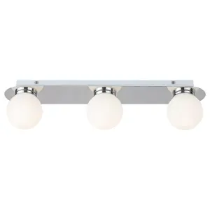 Lampe salle de bain Rabalux Becca G9 3X MAX 28W IP44 image-1