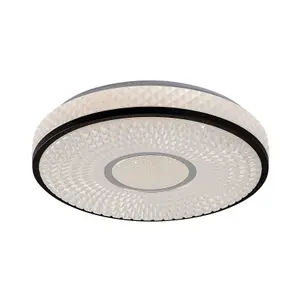 Deckenleuchten aus Kunststoff mit integriertem Led-Sternschirm Klasse g Rabalux Sedona 24W 1830lm 4000K D40cm IP20 image-0