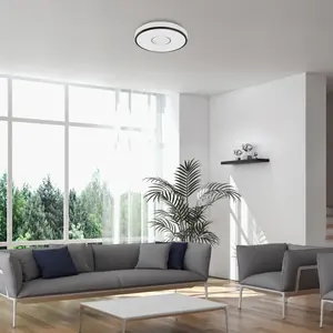Deckenleuchten aus Kunststoff mit integriertem Led-Sternschirm Klasse g Rabalux Sedona 24W 1830lm 4000K D40cm IP20 image-1