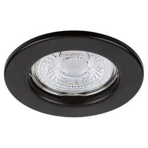 led-deckenlampe aus metall rund nicht neigbar Rabalux Spot Relight GU5.3 1xMAX25W D8xH0,4cm IP20 image-0
