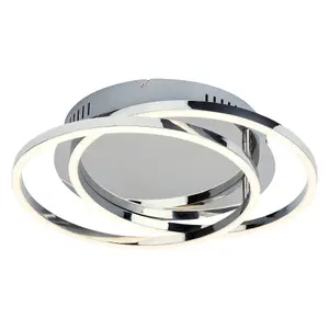 Plafonniers LED intégré Rabalux Selena 30W 2400lm 4000K D370mm image-0