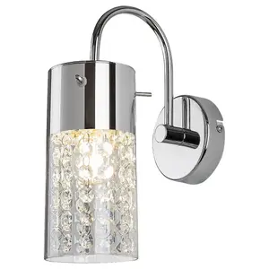 Glazen badkamer wandlamp Rabalux Niagara image-1