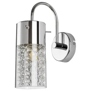 Glazen badkamer wandlamp Rabalux Niagara image-0