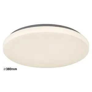 Plafonniers en plastique avec LED intégrée Rabalux Rob 32W 2600lm 4000K D380 image-0