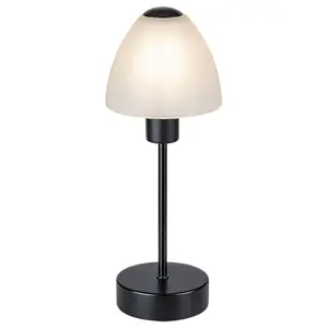 Lampe aus Metall mit durch Berührung dimmbarem Glas Rabalux Lydia image-1