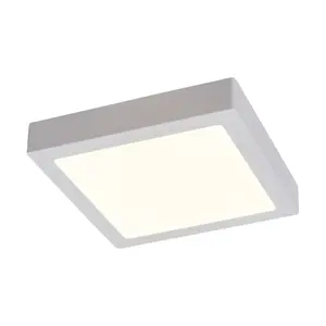 Square surface-mounted ceiling light Rabalux Lois 18 W image-0