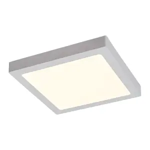 Square surface-mounted ceiling light Rabalux Lois 24 W image-1