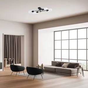 Interior metal ceiling lights Rabalux Prudence E27 4xMAX 40W L82x21,5xH14,5cm D9cm et L15cm IP20 image-1
