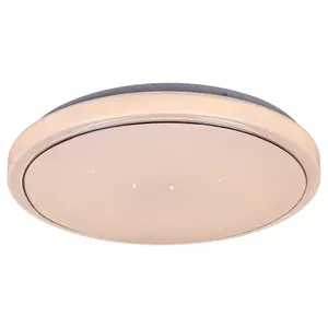 Plafonniers étoilé LED intégré Rabalux Trevor 18W 1170lm 3000K D33cm image-2