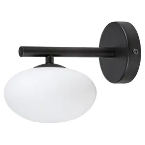 Væglampe i metal og glas Rabalux Calista image-1