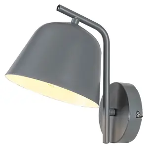 Lampada da parete in metallo per interni Rabalux Malia image-1