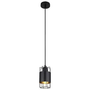 Interior ceiling light, metal, textile cable Rabalux Dimitri image-0
