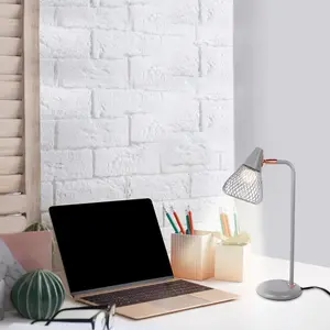 Interior nightlight metal switch on cable Rabalux Fanny image-1