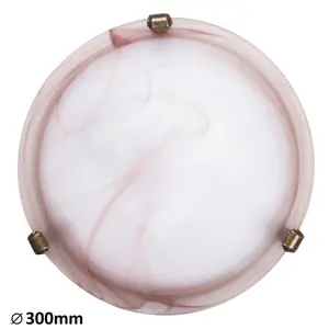 Lampada da soffitto Rabalux Alabastro D30 cm image-0