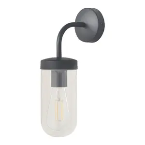Applique de salle de bain ou d'extérieur chrome verre Rabalux Yago E27 1xMAX60W IP44 image-1