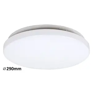 Kunststoff-Deckenleuchten mit integrierter Led Rabalux Rob 20W 1400lm 4000K D290 image-3