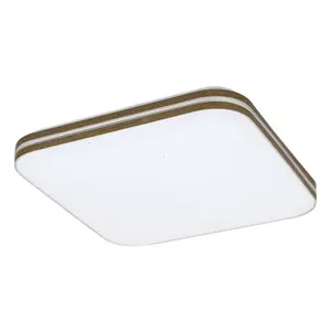 Lampada da soffitto a LED con design in plastica extra-sottile e scintillante Rabalux Oscar 18W 1350lm 3000K 350x350 image-1