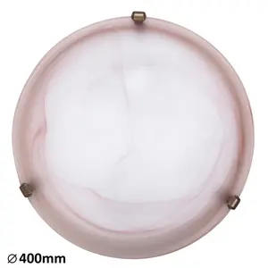 Plafonnier Rabalux Alabastro D30 cm image-0