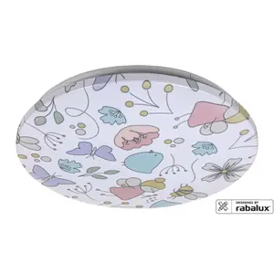 Inbouw led plafondlamp metaal en kunststof, klasse g Rabalux Hanka image-3