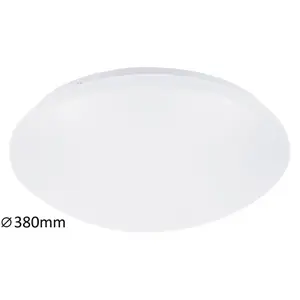 Lampada da soffitto da incasso in plastica Rabalux Lucas IP44 image-0