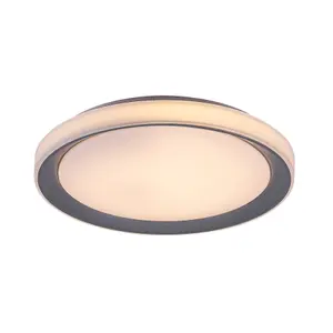 Integrated led ceiling light class g rgb dimmable cct functions Rabalux Everest image-0
