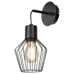 Væglampe i metal Rabalux Belano - E27 1xMAX 40W image-0