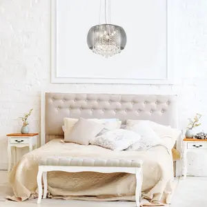 Glass chandelier Rabalux Ninelle image-1