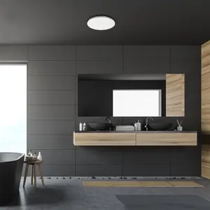 Lampada da soffitto da bagno a stella a LED Rabalux Toma 20W 1400lm 4000K IP44 D29cm image-2